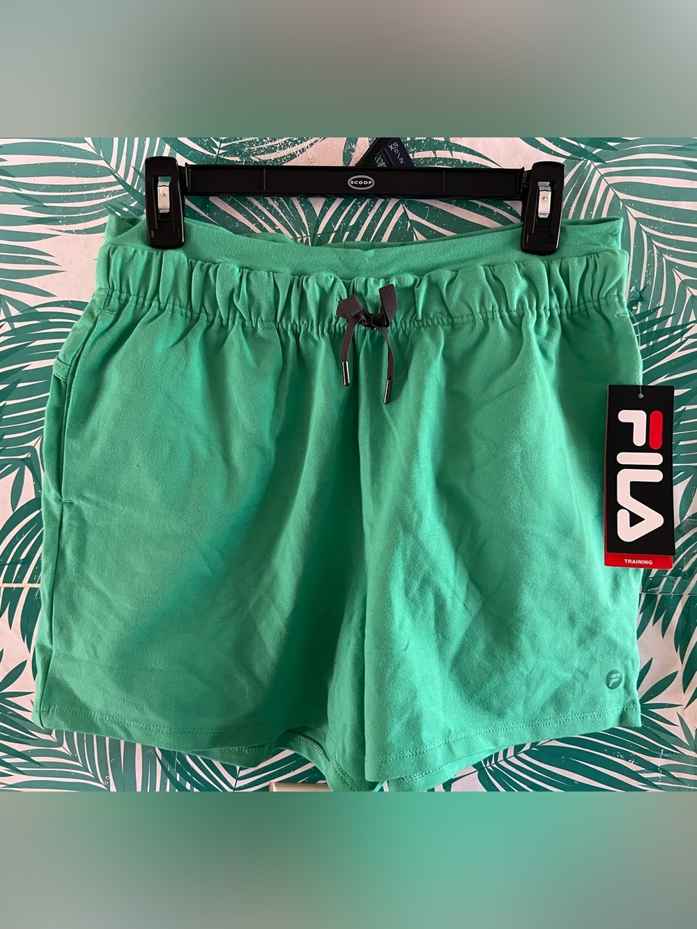 FILA ready set cardio shorts Green Training NWT SZ M
